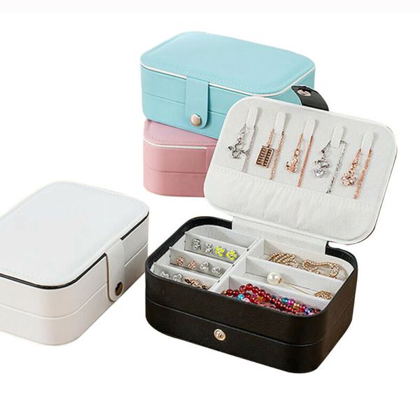 jewelry box organizer portable travel leather jewellery ornaments case storage cpsmetic case box
jewelry box organizer portable travel leather jewellery ornaments case storage cpsmetic case box