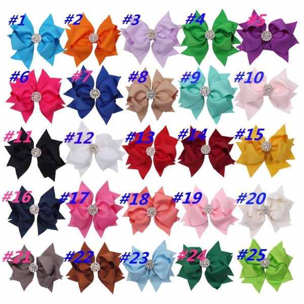 25pcs/lot , 4 inch diamond bow hair clip grosgrains ribbon bow handmade hair accessories, Slivery;white
25pcs/lot , 4 inch diamond bow hair clip grosgrains ribbon bow handmade hair accessories, Slivery;white