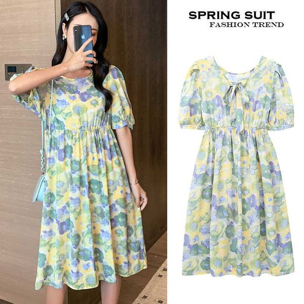 2020 maternity dress women floral print short sleeve o-neck chiffon dress pregnant casual clothes summer maternity, White
2020 maternity dress women floral print short sleeve o-neck chiffon dress pregnant casual clothes summer maternity, White