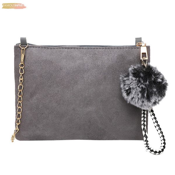 new clutch bags women hairball solid color suede crossbody shoulder bag portefeuille phone bag carteira 30
new clutch bags women hairball solid color suede crossbody shoulder bag portefeuille phone bag carteira 30