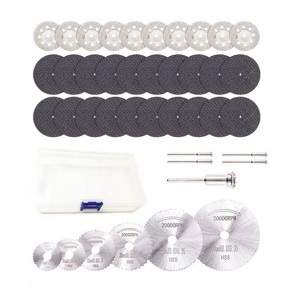 42 pcs rotary cutting wheels tool kit diamond cutting wheel mini hss circular saw blades and resin cut-off wheels for woodwo
42 pcs rotary cutting wheels tool kit diamond cutting wheel mini hss circular saw blades and resin cut-off wheels for woodwo