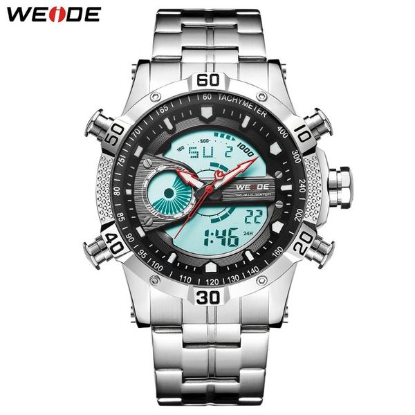 relogio masculino weide watch men fashion sports watch dual display quartz wristwatches waterproof men's watches wh6902, Slivery;brown
relogio masculino weide watch men fashion sports watch dual display quartz wristwatches waterproof men's watches wh6902, Slivery;brown