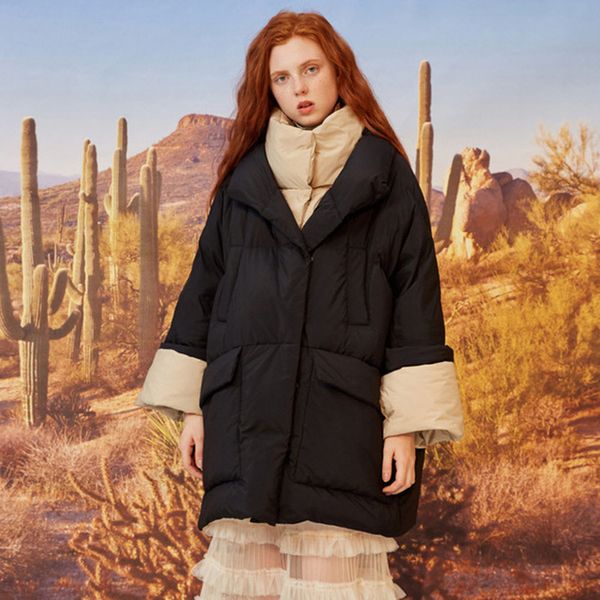 winter women cotton padded jacket female oversize coats solid color parka snow wear urban gypsy overcoat outwear plus size 2xl, Black
winter women cotton padded jacket female oversize coats solid color parka snow wear urban gypsy overcoat outwear plus size 2xl, Black