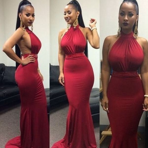 sexy женщин повода бургундские длинные вечерние платья развертки поезд рукавов robe de soiree сшитое русалка пром платья, Black;red
sexy женщин повода бургундские длинные вечерние платья развертки поезд рукавов robe de soiree сшитое русалка пром платья, Black;red