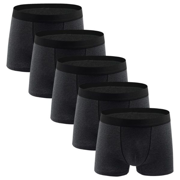 5pc men underwear soft panties solid black men boxers sports casual underpants shorts underwear gift for lover, Black;white
5pc men underwear soft panties solid black men boxers sports casual underpants shorts underwear gift for lover, Black;white