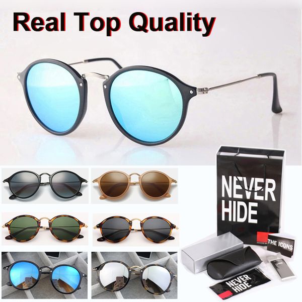 1pcs wholesale - brand round sunglasses men women glass lenses eyewear with original box, packages, accessories, everything, White;black
1pcs wholesale - brand round sunglasses men women glass lenses eyewear with original box, packages, accessories, everything, White;black