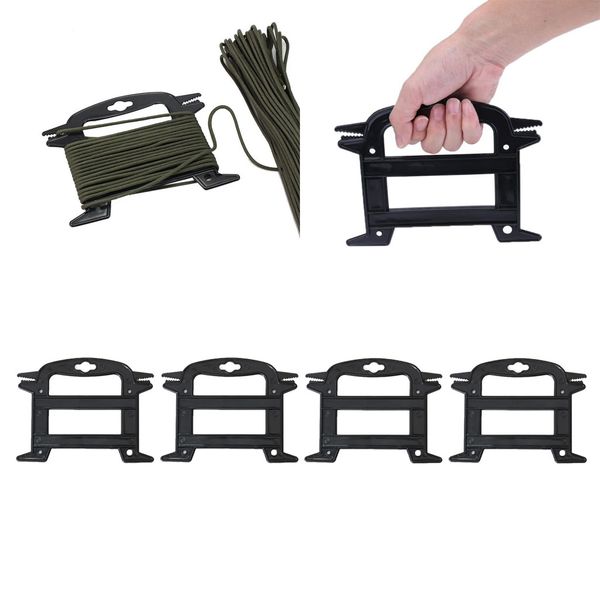 4 pack line winder rope organizer - prevents tangles, knots and kinks in your paracord - spool tool for multiple uses
4 pack line winder rope organizer - prevents tangles, knots and kinks in your paracord - spool tool for multiple uses