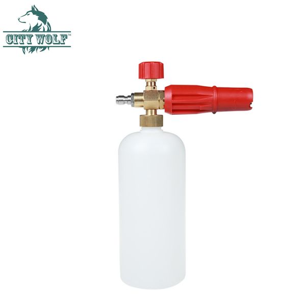city wolf adjustable foam gun snow foam lance with 1/4" quick connector blaster for pressure washer gun double 11
city wolf adjustable foam gun snow foam lance with 1/4" quick connector blaster for pressure washer gun double 11