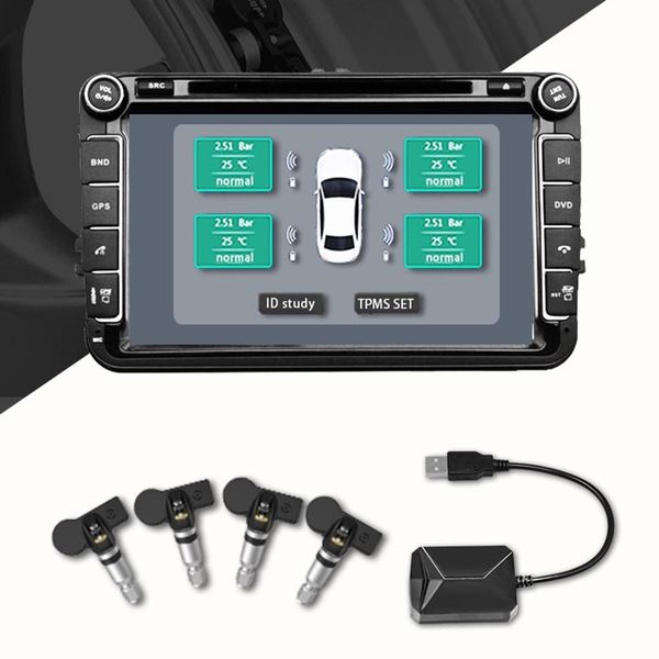 usb android tpms car tire pressure monitoring system display internal sensors android navigation tyre pressure alarm 0-116psi
usb android tpms car tire pressure monitoring system display internal sensors android navigation tyre pressure alarm 0-116psi