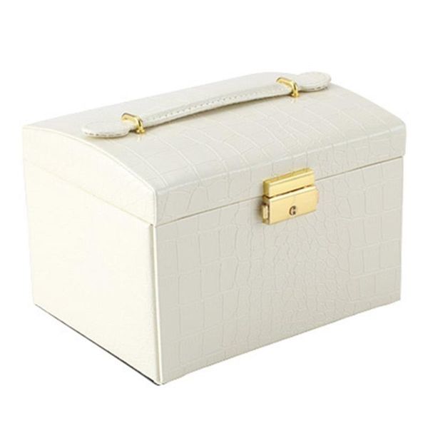fashion faux leather jewelry box necklace earring bracelet storage case cabinet new design three layer sale, Pink;blue
fashion faux leather jewelry box necklace earring bracelet storage case cabinet new design three layer sale, Pink;blue