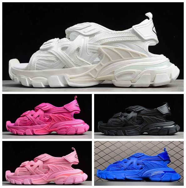 2020 triple s 20ss track 4.0 sandals platform fashion women mens sneakers slippers pink white black blue slides beach casual shoes pantoufle
2020 triple s 20ss track 4.0 sandals platform fashion women mens sneakers slippers pink white black blue slides beach casual shoes pantoufle