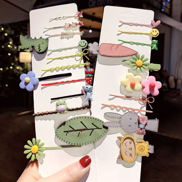 1set sweet flower cartoon hair clips for girls hairpin bb barrette children kids cute headwear korean hair accessories, Slivery;white
1set sweet flower cartoon hair clips for girls hairpin bb barrette children kids cute headwear korean hair accessories, Slivery;white