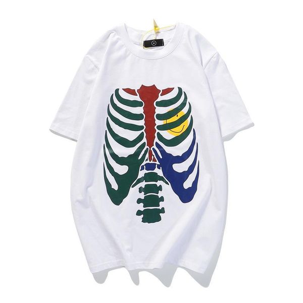 mens designer tshirt european and american casual cartoon anime bone print t-shirt street fashion couple summer short t, White;black
mens designer tshirt european and american casual cartoon anime bone print t-shirt street fashion couple summer short t, White;black