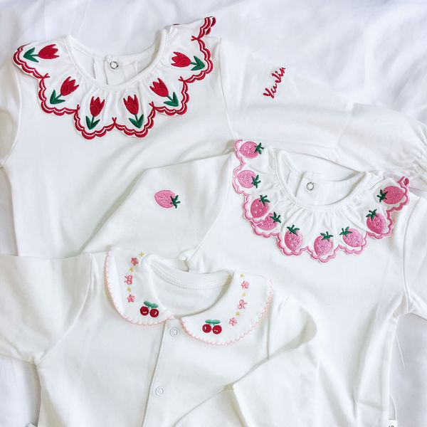 enkelibb lolita little girl long sleeve white blouse strawberry cherry embroidery basic toddler girl quality white blouses, White;black
enkelibb lolita little girl long sleeve white blouse strawberry cherry embroidery basic toddler girl quality white blouses, White;black