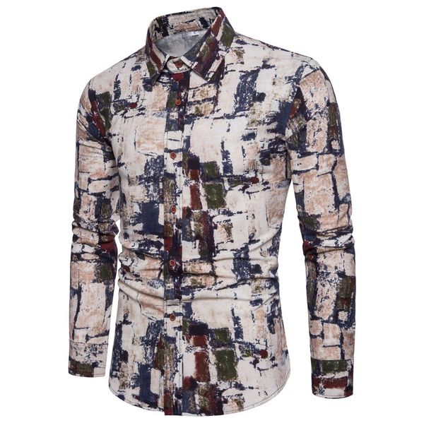 casual men shirt long sleeve streetwear men shirt camisa vintage printing turn-down collar male blouse camisa masculina, White;black
casual men shirt long sleeve streetwear men shirt camisa vintage printing turn-down collar male blouse camisa masculina, White;black