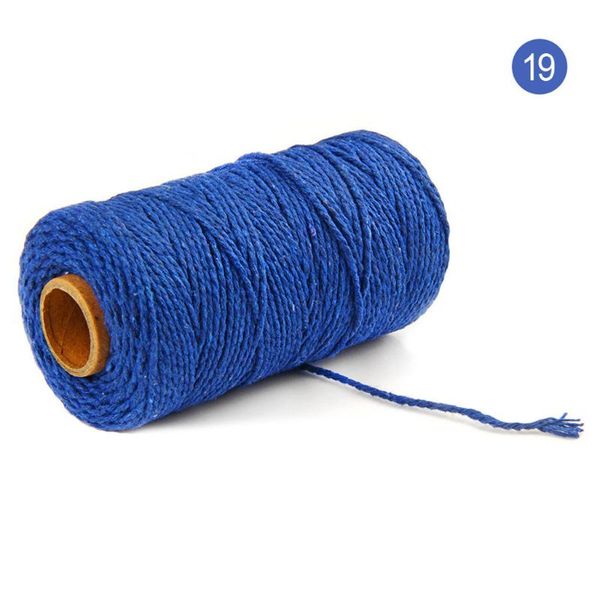 dark blue100m long pure cotton twisted cord rope crafts macrame artisan string crafts rope for decor f21#35, Black;white
dark blue100m long pure cotton twisted cord rope crafts macrame artisan string crafts rope for decor f21#35, Black;white