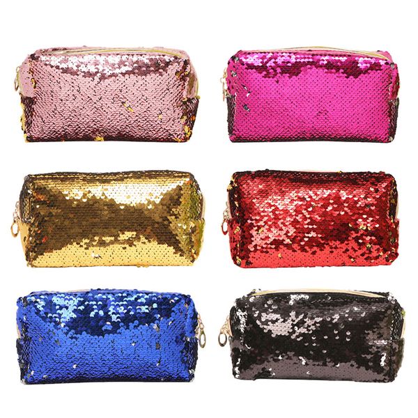 new women makeup bag sequins zipper brush organizer travel portable toiletry cosmetic bags trousse maquillage femme necessaire
new women makeup bag sequins zipper brush organizer travel portable toiletry cosmetic bags trousse maquillage femme necessaire
