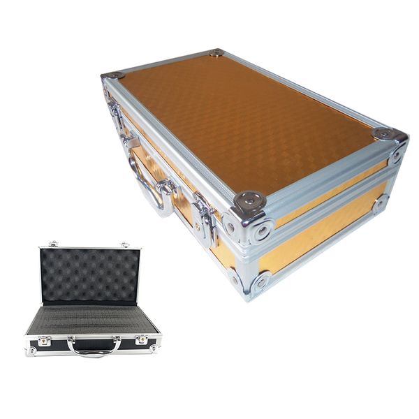 300*170*80mm toolbox aluminum tool box portable instrument storage case with sponge lining handheld impact resistant suitcase
300*170*80mm toolbox aluminum tool box portable instrument storage case with sponge lining handheld impact resistant suitcase