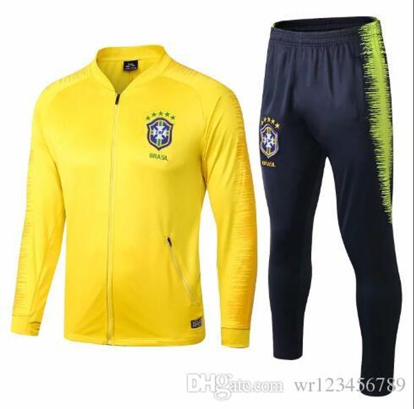 brazil soccer jacket kit 18 19 d.costa david luiz t.silva oscar soccer jerseysv full zip tracksuit shirts, Black
brazil soccer jacket kit 18 19 d.costa david luiz t.silva oscar soccer jerseysv full zip tracksuit shirts, Black