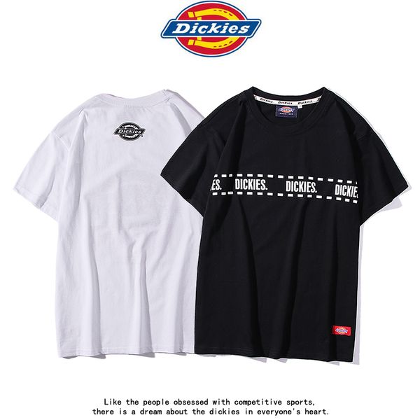 dickies women mens designer t shirts 100%cotton fashion short sleeve tshirt summer letter print mens tee couples matching clothes
dickies women mens designer t shirts 100%cotton fashion short sleeve tshirt summer letter print mens tee couples matching clothes