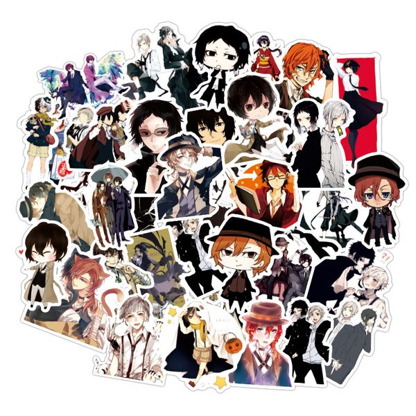 50 pcs bungo stray dogs anime waterproof stickers for graffiti on travel case lapskateboard guitar fridge
50 pcs bungo stray dogs anime waterproof stickers for graffiti on travel case lapskateboard guitar fridge