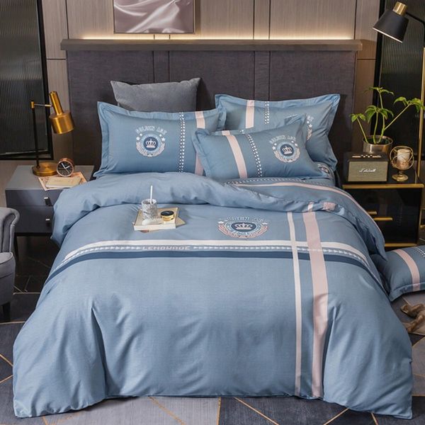 noble fashion crown stripe navy comforter duvet cover set cotton% bedsheet pillowcases boys children bedding set queen
noble fashion crown stripe navy comforter duvet cover set cotton% bedsheet pillowcases boys children bedding set queen