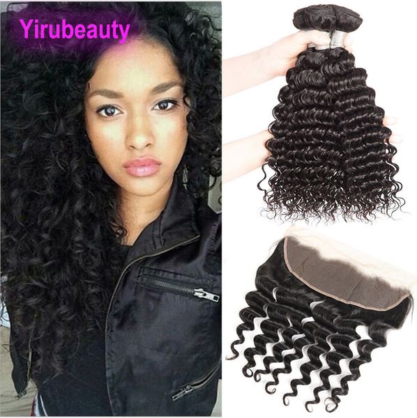 ear to ear lace frontal 13 x 4 with bundles 4 pieces/lot indian human hair deep wave bundles with lace frontal closure, Black;brown
ear to ear lace frontal 13 x 4 with bundles 4 pieces/lot indian human hair deep wave bundles with lace frontal closure, Black;brown