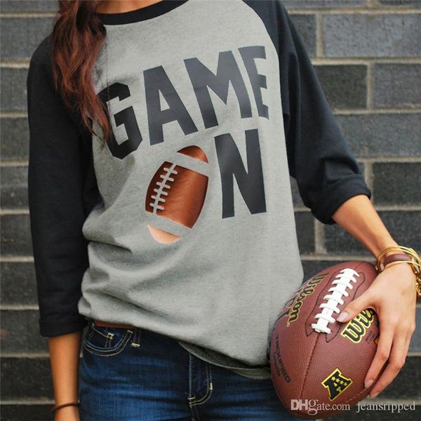 game on womens hoodies letters soccer printed o neck long sleeve ladies sweatshirts loose womens clothing, Black
game on womens hoodies letters soccer printed o neck long sleeve ladies sweatshirts loose womens clothing, Black