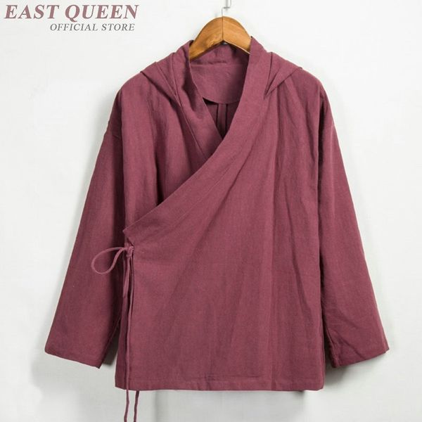 traditional chinese blouse shirt clothing for men oriental mandarin collar shirt linen male kimono outfit 2018 kk2083 y, Red
traditional chinese blouse shirt clothing for men oriental mandarin collar shirt linen male kimono outfit 2018 kk2083 y, Red