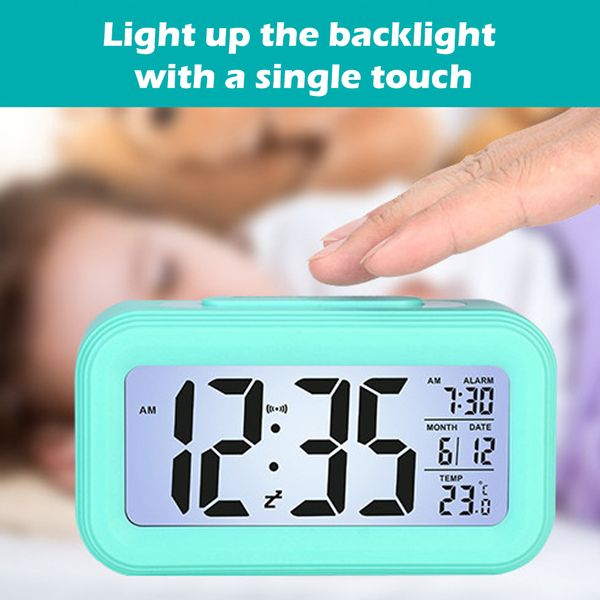 led digital alarm clock home table backlight display electronic smart clocks temperature & calendar snooze function alarm clock
led digital alarm clock home table backlight display electronic smart clocks temperature & calendar snooze function alarm clock