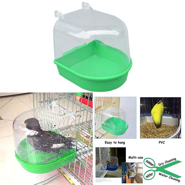 1pcs water bath tub for pet birds cage hanging accessory bowl birdbath pvc pet birds cage hanging bathtub small bird
1pcs water bath tub for pet birds cage hanging accessory bowl birdbath pvc pet birds cage hanging bathtub small bird