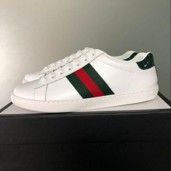 Top Quality Green red stripes Designer Shoes Mens Womens ACE Genuine Leather white Luxury Brand Casual Shoes Best Gift for sale
Top Quality Green red stripes Designer Shoes Mens Womens ACE Genuine Leather white Luxury Brand Casual Shoes Best Gift for sale