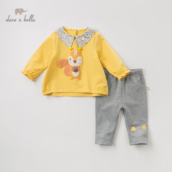 dbz11141 dave bella autumn baby girls fashion yellow clothing sets kids cute long sleeve cartoon sets children 2 pcs suit, White
dbz11141 dave bella autumn baby girls fashion yellow clothing sets kids cute long sleeve cartoon sets children 2 pcs suit, White