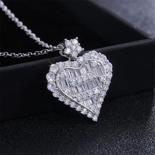 wukalo новый кристалл cz сердца кулон choker ожерелье 925 стерлингового серебра колье цепи для женщин свадебные ювелирные подарки, Silver
wukalo новый кристалл cz сердца кулон choker ожерелье 925 стерлингового серебра колье цепи для женщин свадебные ювелирные подарки, Silver