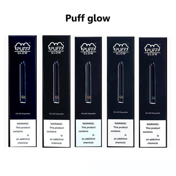 Top PUFF BAR GLOW Disposable Device Pods Pre-filled Starter Kit 280mAh Battery 1.4ml Cartridge Vape Pen Security Code LED Light Vaporizers
Top PUFF BAR GLOW Disposable Device Pods Pre-filled Starter Kit 280mAh Battery 1.4ml Cartridge Vape Pen Security Code LED Light Vaporizers