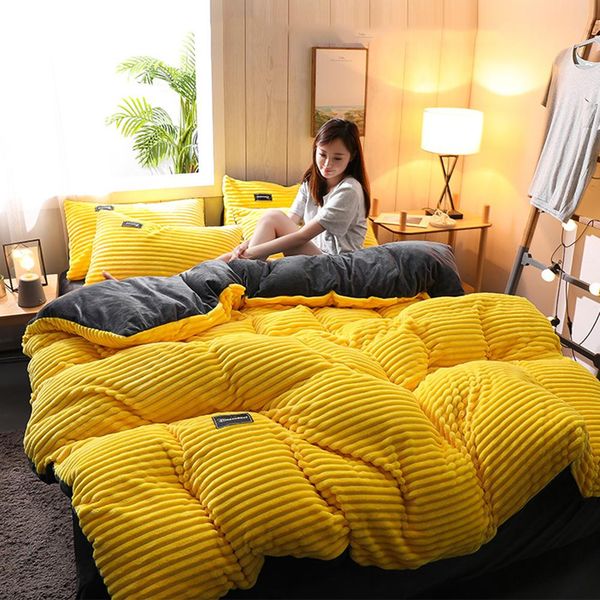 flannel double-sided duvet quilt cover set soft comfortable thickened warm quilt cover bedsheets pillowcase for bedroom
flannel double-sided duvet quilt cover set soft comfortable thickened warm quilt cover bedsheets pillowcase for bedroom