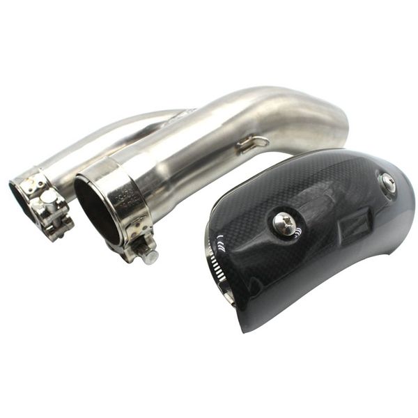 for s1000r s1000sxr s1000rr motorcycle exhaust link middle session pipe with carbon fiber exhaust guard cover muffler escape
for s1000r s1000sxr s1000rr motorcycle exhaust link middle session pipe with carbon fiber exhaust guard cover muffler escape