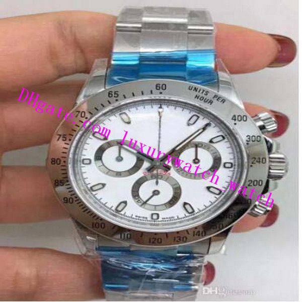 2 style luxury watch 40mm chronograph 116500 black&white dial 7750 automatic movement fashion men's watches wristwatch, Slivery;brown
2 style luxury watch 40mm chronograph 116500 black&white dial 7750 automatic movement fashion men's watches wristwatch, Slivery;brown