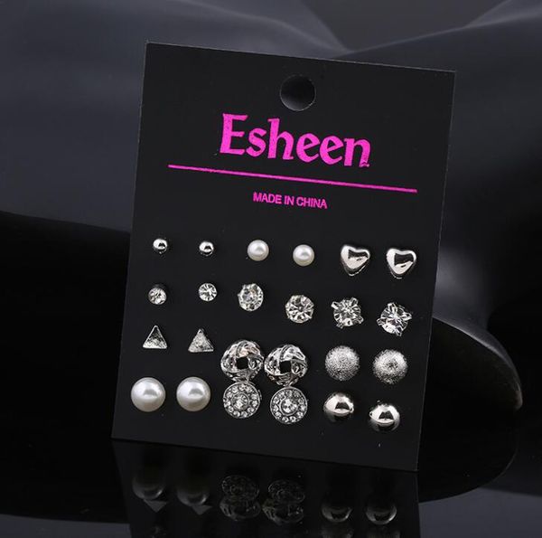 12 pairs stud earring set ear stud jewelry for girls women men, silver and gold ing, Golden
12 pairs stud earring set ear stud jewelry for girls women men, silver and gold ing, Golden