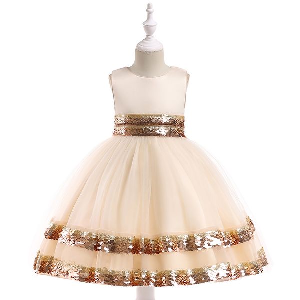 2019 new arrival sparkly jewel neck champagne flower girl dresses for wedding with sequins with bow back little girl prom dresses, White;blue
2019 new arrival sparkly jewel neck champagne flower girl dresses for wedding with sequins with bow back little girl prom dresses, White;blue