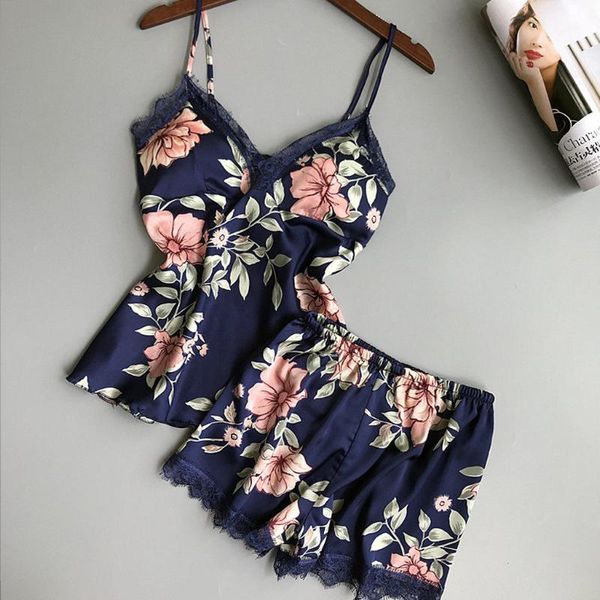 lingerie women flower sleepwear sleeveless strap nightwear lace satin cami sets underwear new nightgowns sleepwear, Blue;gray
lingerie women flower sleepwear sleeveless strap nightwear lace satin cami sets underwear new nightgowns sleepwear, Blue;gray