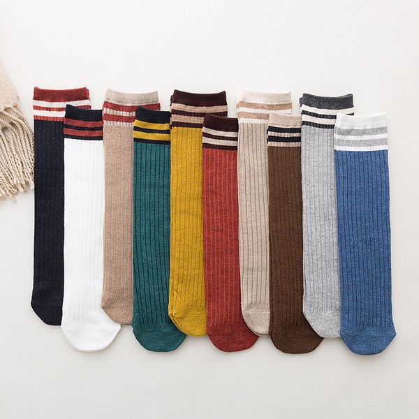 1 pair of new all cotton socks japanese style stripe breathable sweat absorption and anti friction middle tube women's socks, Black;white
1 pair of new all cotton socks japanese style stripe breathable sweat absorption and anti friction middle tube women's socks, Black;white
