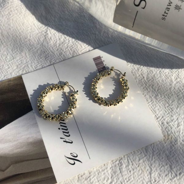 hoop & huggie big punk stule earrings for women girls party club jewelry simple design fashion gifts, Golden;silver
hoop & huggie big punk stule earrings for women girls party club jewelry simple design fashion gifts, Golden;silver
