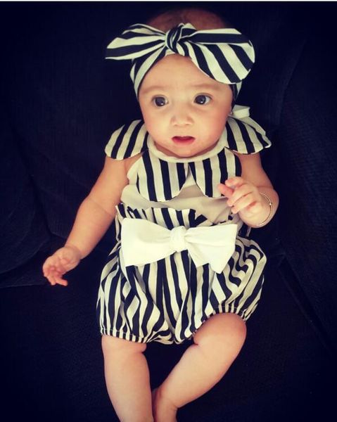 2019 toddler infantil baby girl romper +striped shorts bottoms+head band 3pcs outfits sunsuit 0-24m, White
2019 toddler infantil baby girl romper +striped shorts bottoms+head band 3pcs outfits sunsuit 0-24m, White