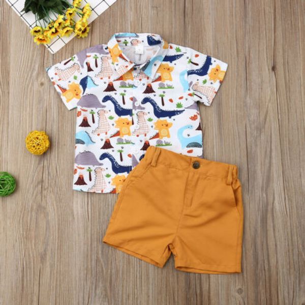 new fashion toddler kids baby boys summer cotton t-shirt dinosaur pants shorts outfits clothes 3f21, White
new fashion toddler kids baby boys summer cotton t-shirt dinosaur pants shorts outfits clothes 3f21, White