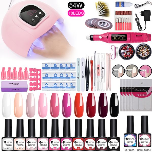 ur sugar manicure set for nail kit with 36w/48w/54w led nail lamp drill machine polish kit acrylic art tools set
ur sugar manicure set for nail kit with 36w/48w/54w led nail lamp drill machine polish kit acrylic art tools set