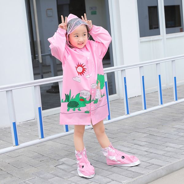 children's raincoat kindergarten cloak cloak boys and girls poncho environmental protection 3-7 years old cartoon children's rainc, Red;brown 
children's raincoat kindergarten cloak cloak boys and girls poncho environmental protection 3-7 years old cartoon children's rainc, Red;brown