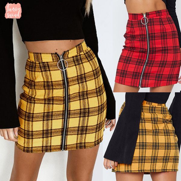 юбка девушки сексуальная партия plaid деревянные уха тонкий высокой талией hip короткие юбки красный женщин желтый цвет 2019 новое прибытие, Black 
юбка девушки сексуальная партия plaid деревянные уха тонкий высокой талией hip короткие юбки красный женщин желтый цвет 2019 новое прибытие, Black
