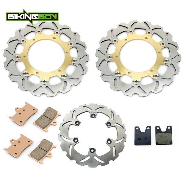 bikingboy front rear brake discs rotors disks pads for yamaha yzf r1 1998 1999 2000 2001 98 99 00 01 motorcycle replacement set
bikingboy front rear brake discs rotors disks pads for yamaha yzf r1 1998 1999 2000 2001 98 99 00 01 motorcycle replacement set