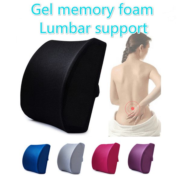 gel soft memory foam lumbar support back massager waist cushion pillow chair relieve pain in car seat pillow home office
gel soft memory foam lumbar support back massager waist cushion pillow chair relieve pain in car seat pillow home office